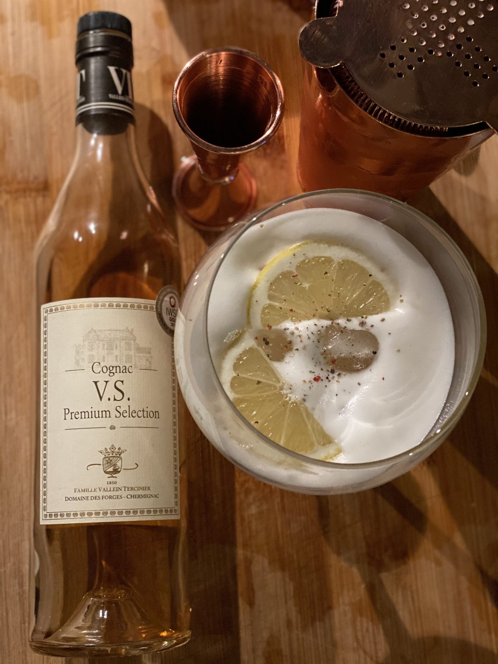 Vallein Tercinier V.S cocktail