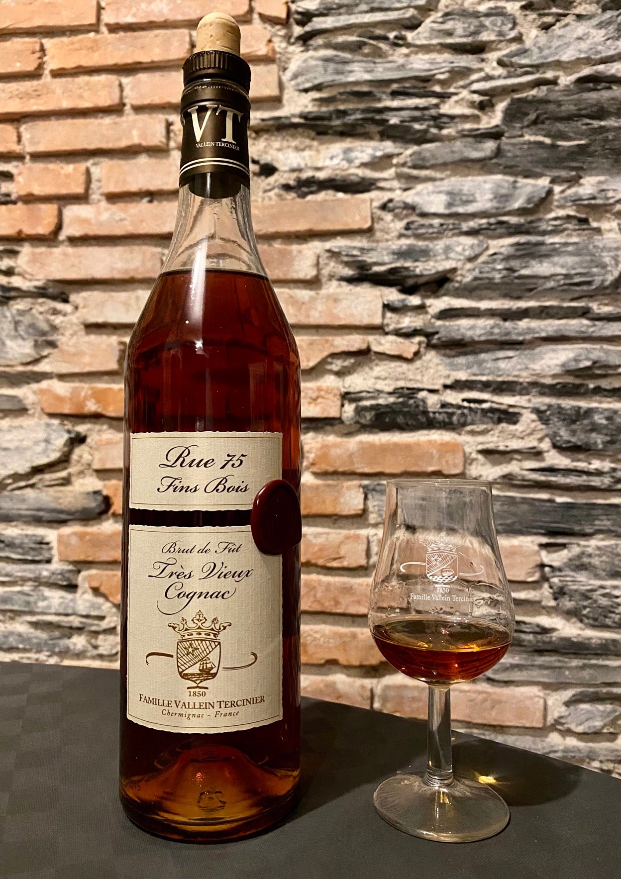 Vallein Tercinier Rue 75 Fins Bois Brut de Fût 2