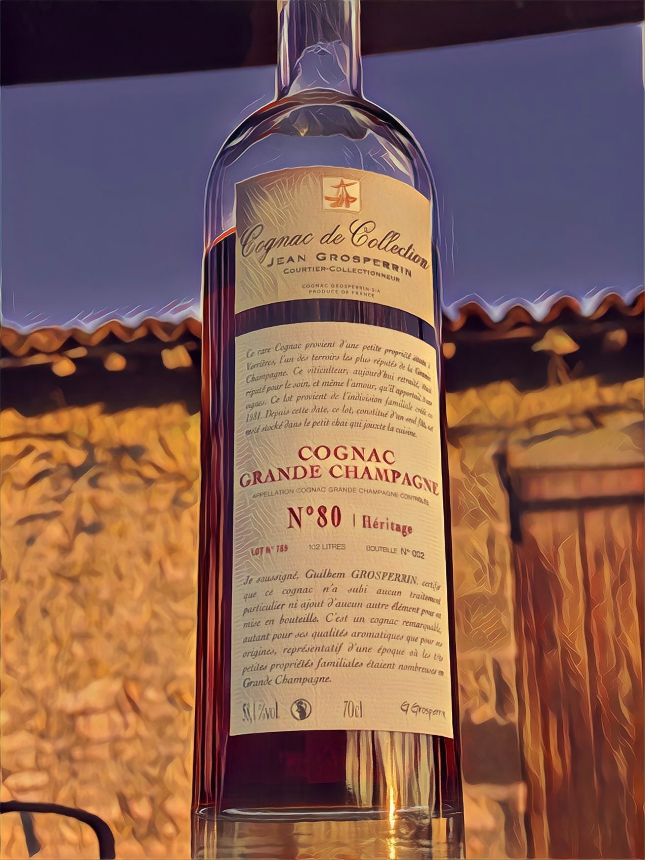 Grosperrin Grande Champagne 80 58,1% tasting notes 2