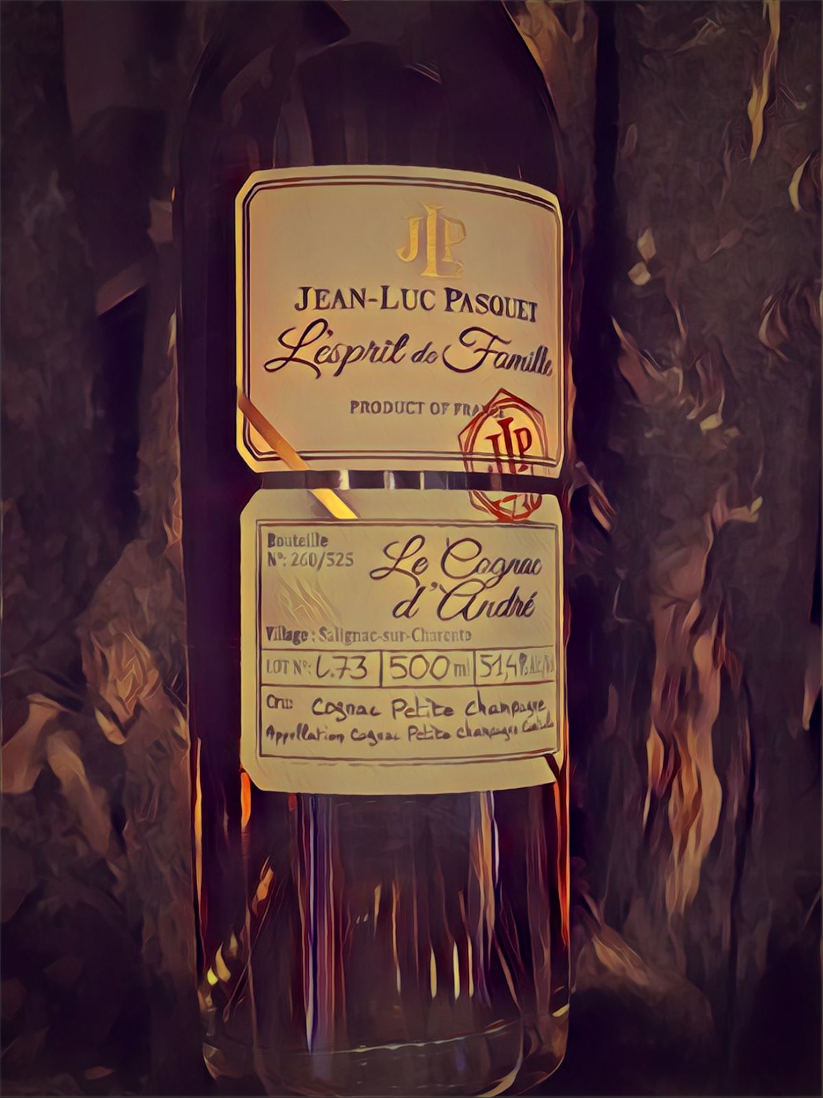 Jean-Luc Pasquet Le Cognac d'André L73 Petite Champagne Tasting Notes 2