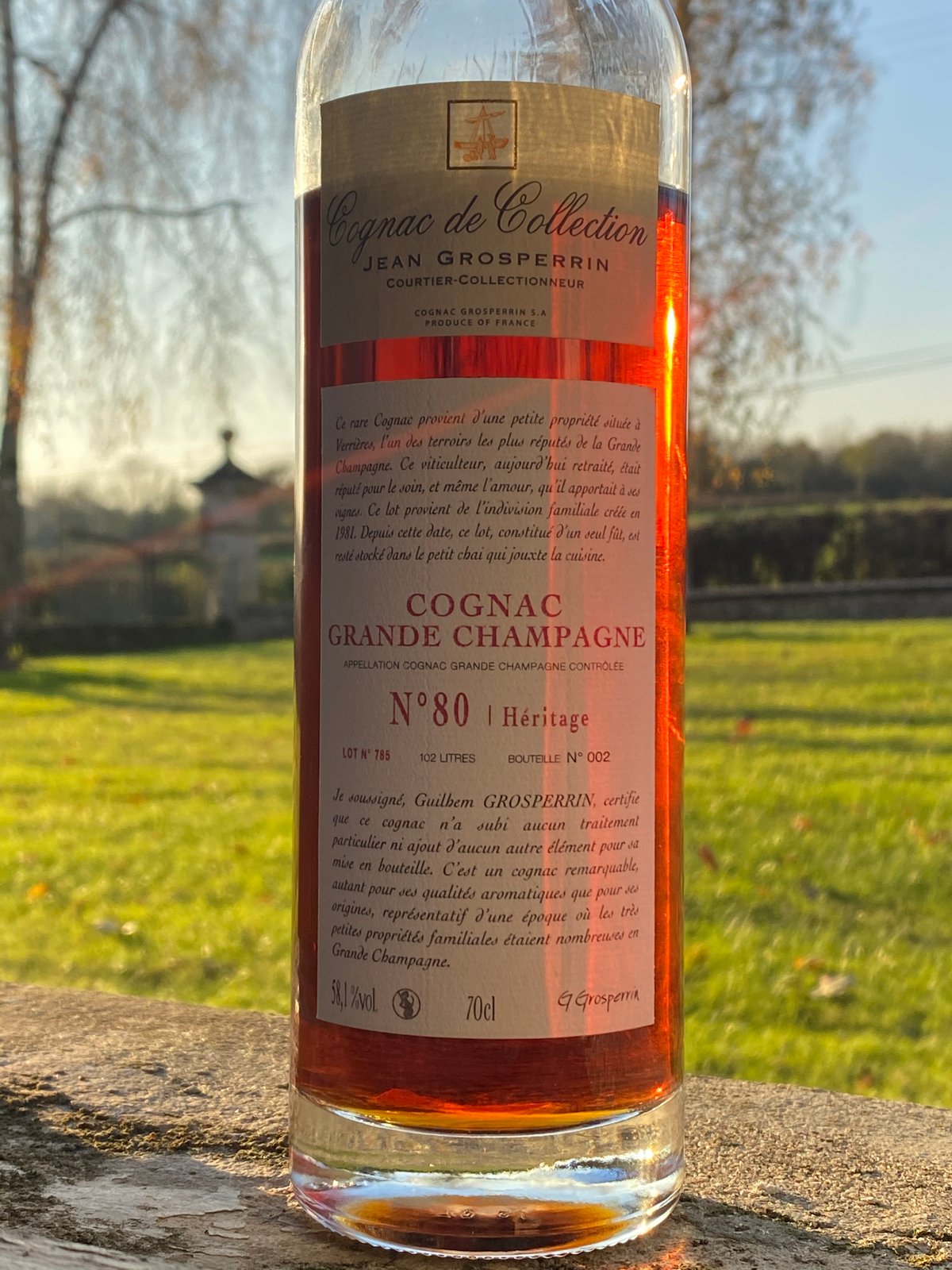 Grosperrin Grande Champagne 80 58,1% tasting notes 3