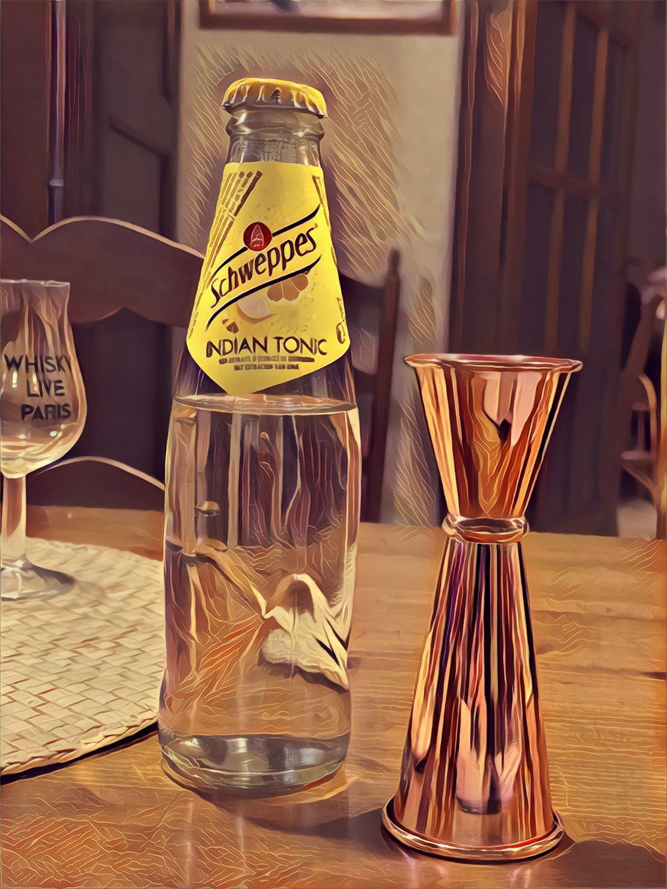 Cognac VS schweppes tasting notes