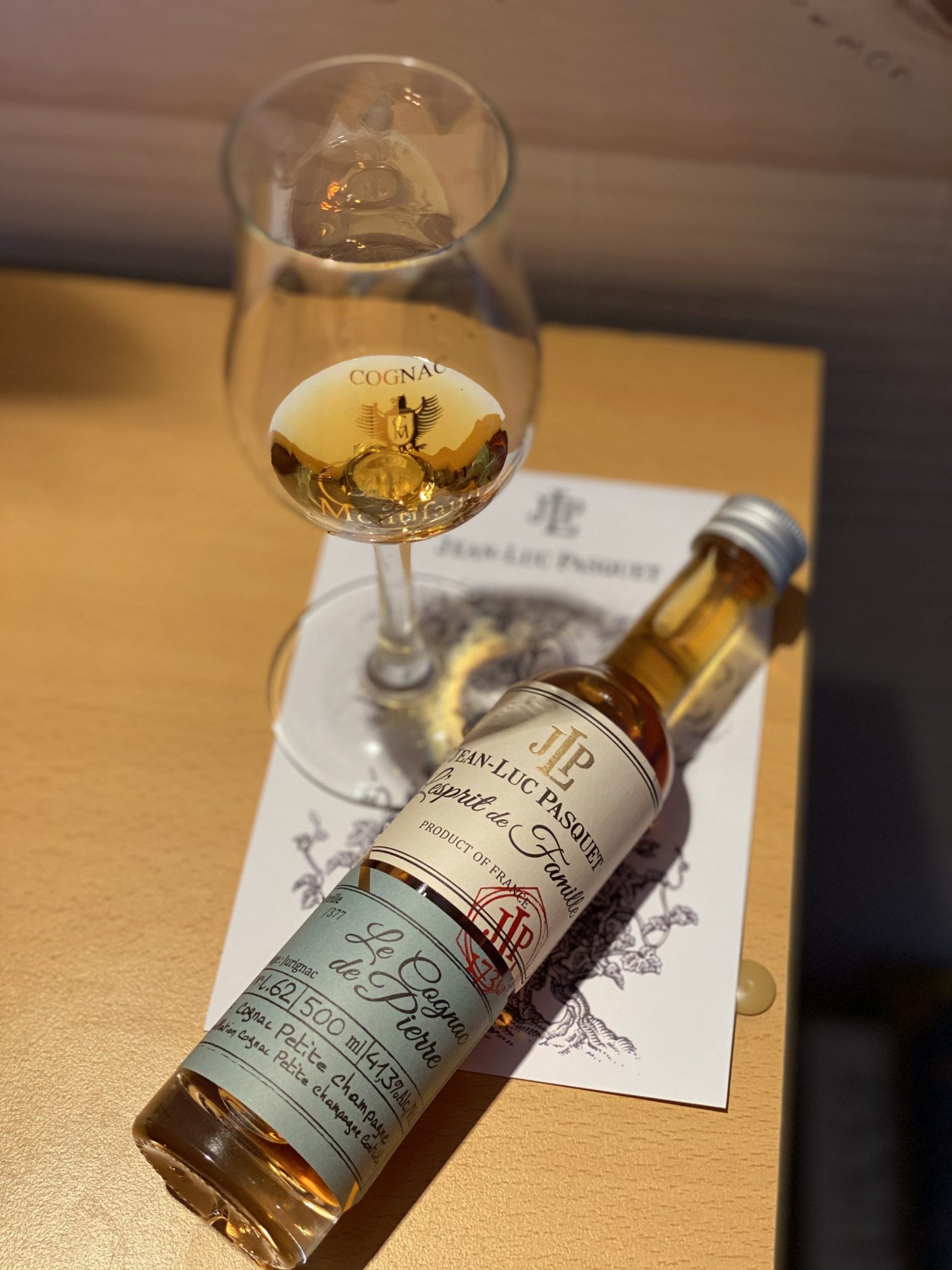 Jean-Luc Pasquet Le Cognac de Pierre L'esprit de Famille Lot 62 tasting notes Hors d'Age 2