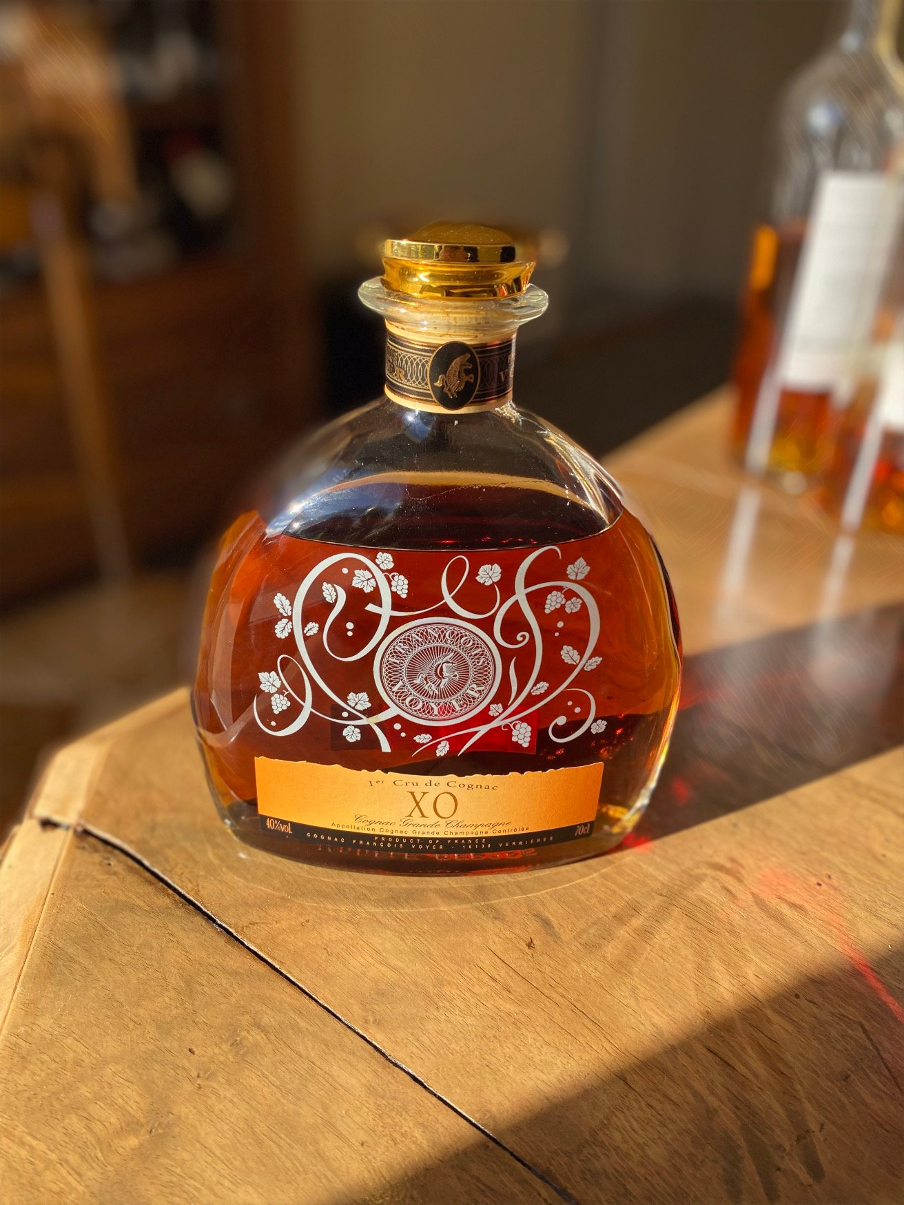 François Voyer XO bottle cognac tasting notes Hors d'Age