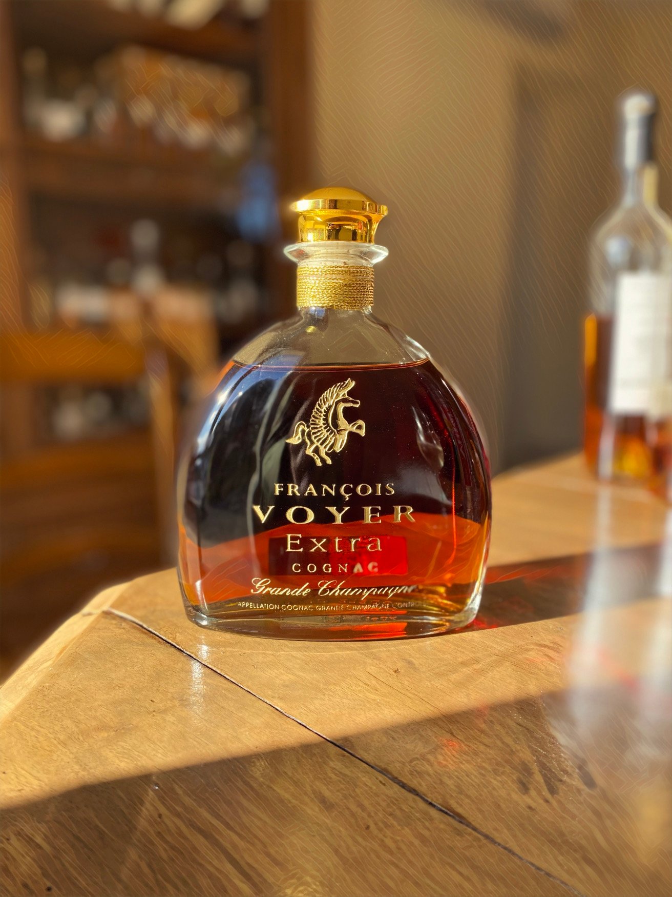 François Voyer Extra Bottle cognac tasting notes Hors d'Age