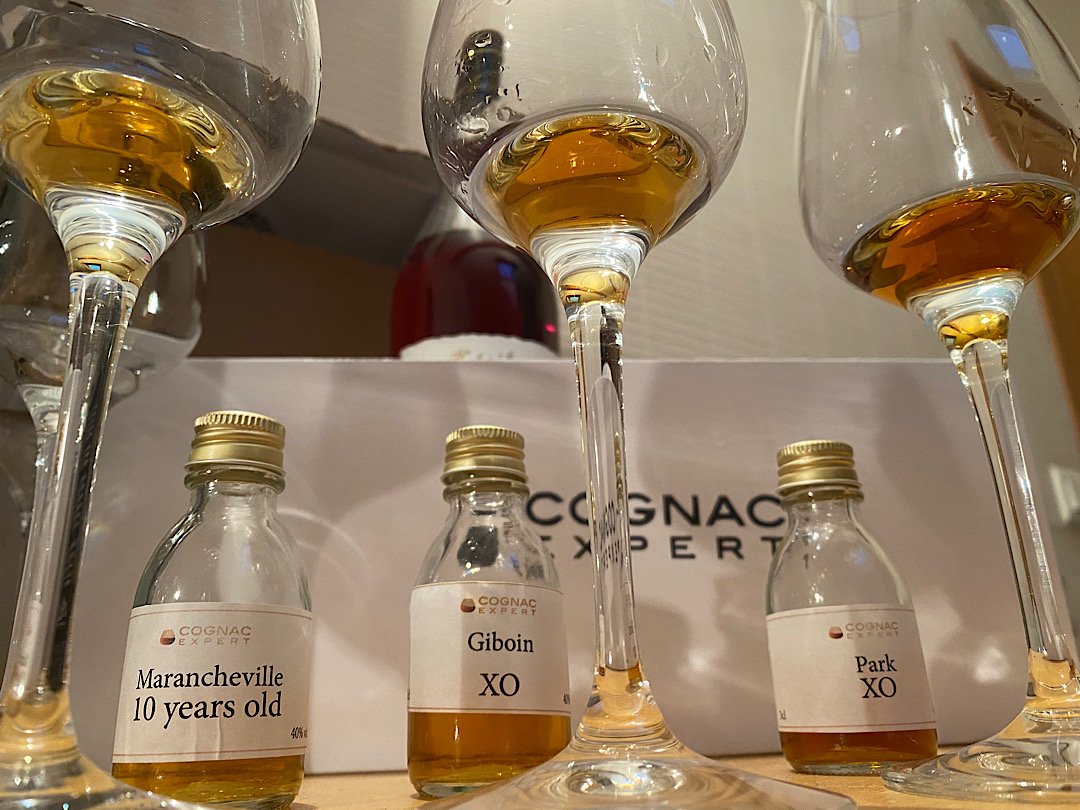 Three XO cognacs tasting notes