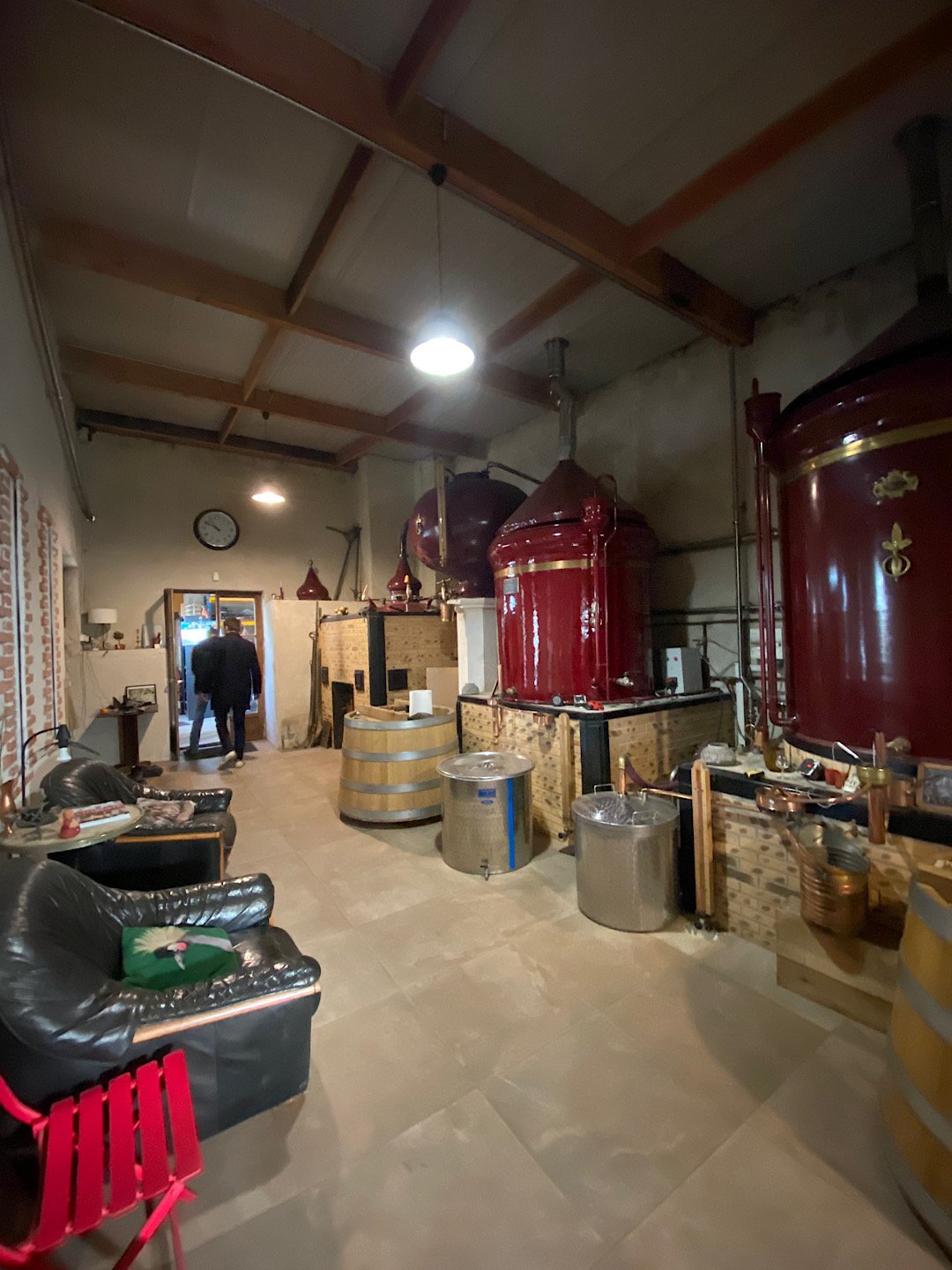 Dudognon distillation room Hors d'Age